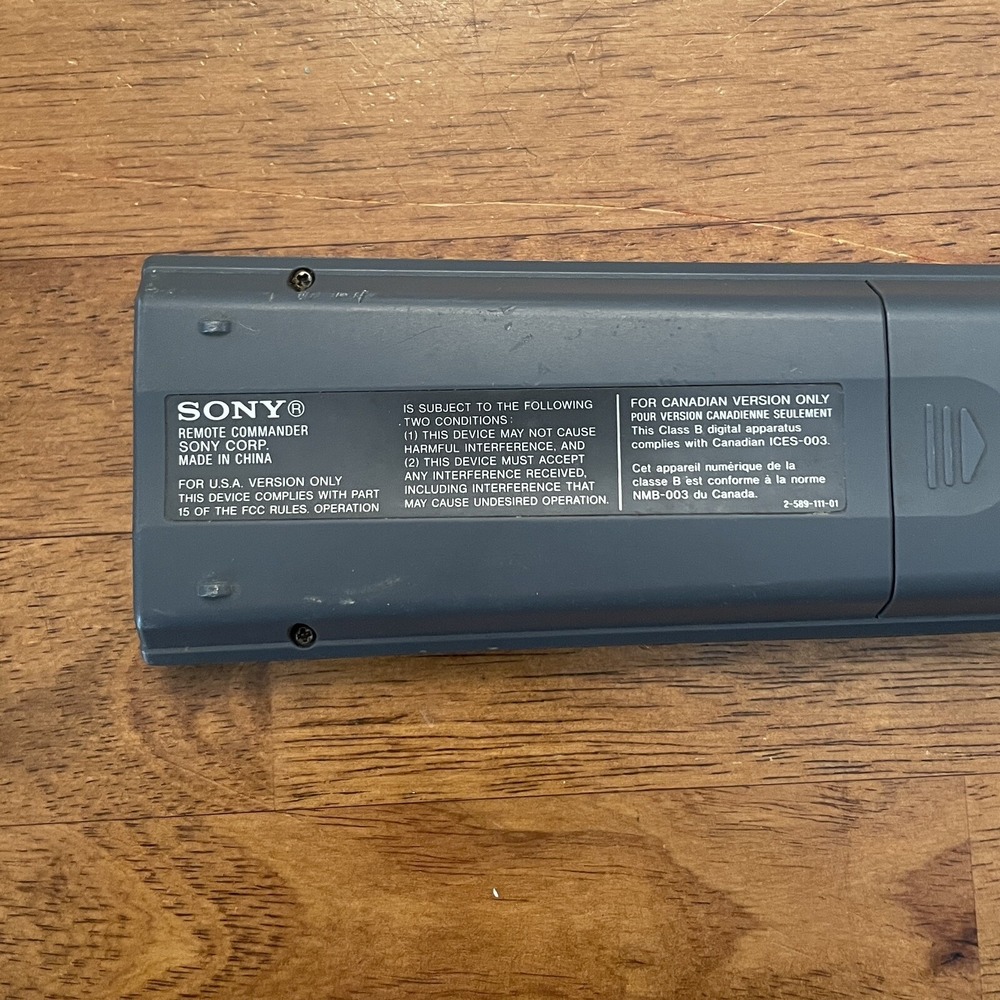 Sony RMVL710S 5-Device Universal Remote Control replacement‎ - Picture 5 of 9